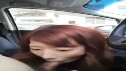 個撮 車内フェラ