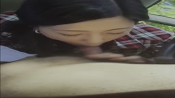 個撮 車内フェラ