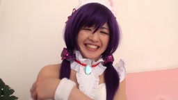 たぬき顔コスプレ