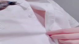 色白 オナニー パイパン 美乳