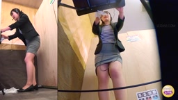 電話対応中おもらし3