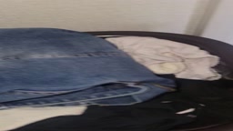 弟嫁ちゃん、汚パンティ～ぶっかけ