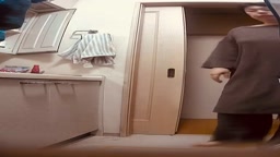 ボテ腹ママ脱衣場