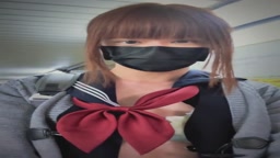 男の娘　露出オナニー