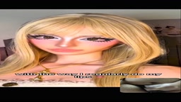 Watching foreigners doing gal makeup and jerking off