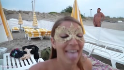 Beach Blowjob at Sunrise