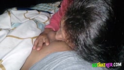 Cute Latina Babe in POV Blowjob Video