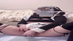 メイド服　潮吹き