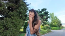 DARINGKIARA FUCKING OUTDOORS IN THE ASS