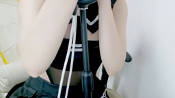 【ASMR┊_3Dio】冒頭無料_えちセーラー服姿でせんせーを腰へこオホ声で誘惑しちゃう【実写】