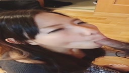 根元までフェラ