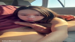 フェラ抜き　顔射　車内