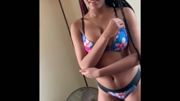 Titty ebony sister