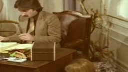 Vintage deutscher Dreier ins Gesicht