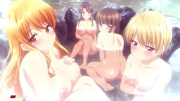 ハーレム🖤キャンプ 第2話『混浴秘湯で楽しみませんか？』