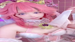 Remu kira yae miko cosplay