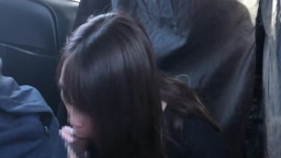 車内フェラ④