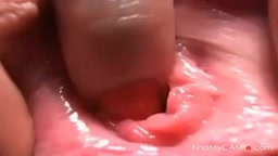 Close-Up Webcam Fun with a Perfect Milf