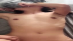 スレンダー嫁　大量腹射