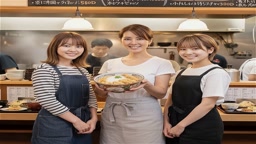 妄想AI劇場「定食屋の看板母娘」