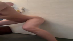 X 裏アカ 自撮りオナニー お風呂 ディルド