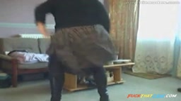 Dancing BBW on Webcam