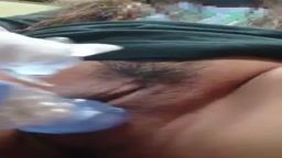 不倫変態人妻m オナ自撮り　白濁マン汁溢れる