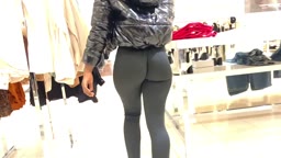 Candid perfect booty dont mind