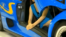 キャンギャル カーイベント  ノーパン