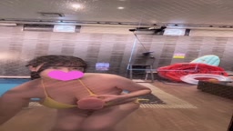 花南　黄ビキニ