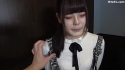 初SEX♥経験が全くないJDの未処理陰毛の中の処女膜に大量射精＆暴発顔射♥恥ずかしさと苦痛で涙も・・・