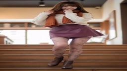 妄想AI工房💕　ミニスカ×柄ニーソなんて妄想しか湧かん