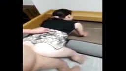 人妻アナルバックで突きまくり最後は口内射精