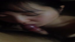 暗い部屋で彼女のイチャイチャフェラ