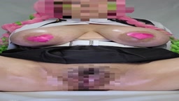 Japanese big tits blogger masturbates