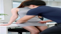 妄想AI工房💕　(スロー)ニットワンピのモデルに強性わいせつ