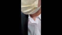 【電車内ち●ん】[乗車記録111]男を知らない地味で低身長イモOL。大きな胸とビリビリに破られるストッキング…