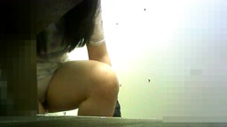 アルバイト着替え更衣室JKパンツのみ