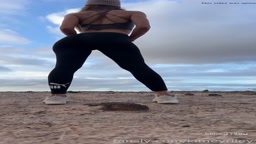 POV:You stand below the giant girl