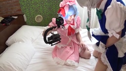 レズ　コス　女装