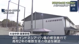 バリ島で高校生が集団万引き