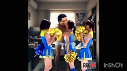 ヲタ部屋でチアリーディング