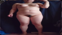 さな　ガニ股腰振り