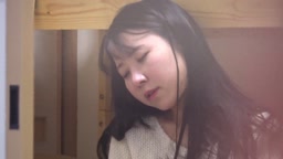 〔HD〕黒髪清楚な実家暮らしの文系女子大生の自室での妄想オナニー