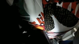 Encoxada girl thin dress on the bus