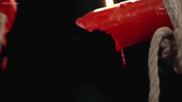 緊縛拘束と熱い蝋！責め尽くされた女奴隷に、容赦ないアナル拳姦調教