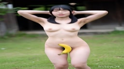 野外全裸（AI）