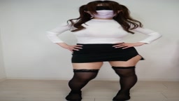 ダンス　透け乳首