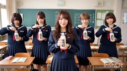 タピオカ越えのJKに人気の搾りたて濃厚タンパク質飲料①