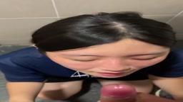 大学後輩　ぶっかけからのお掃除フェラ